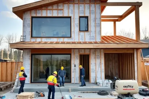 Kỹ Thuật Xây Dựng Nhà: Kết Cấu Kỹ Thuật và Vật Liệu